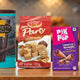 Assorted gourmet wafers & mini cones with coffee on kitchen counter, imported snacks for indulgence
