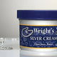 Wright's Silver Cream for cleaning, shining, and restoring silver jewelry and cutlery