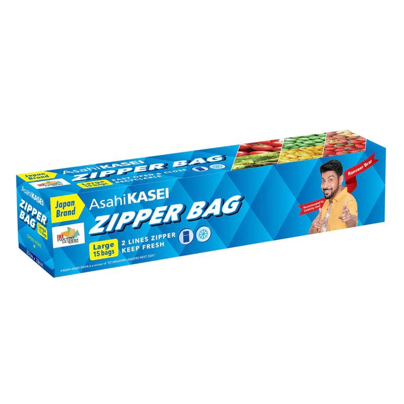 Buy Food Wraps "Zipper Bag" by Asahi Kasei, Medium Zipper Bag | 10 Bags