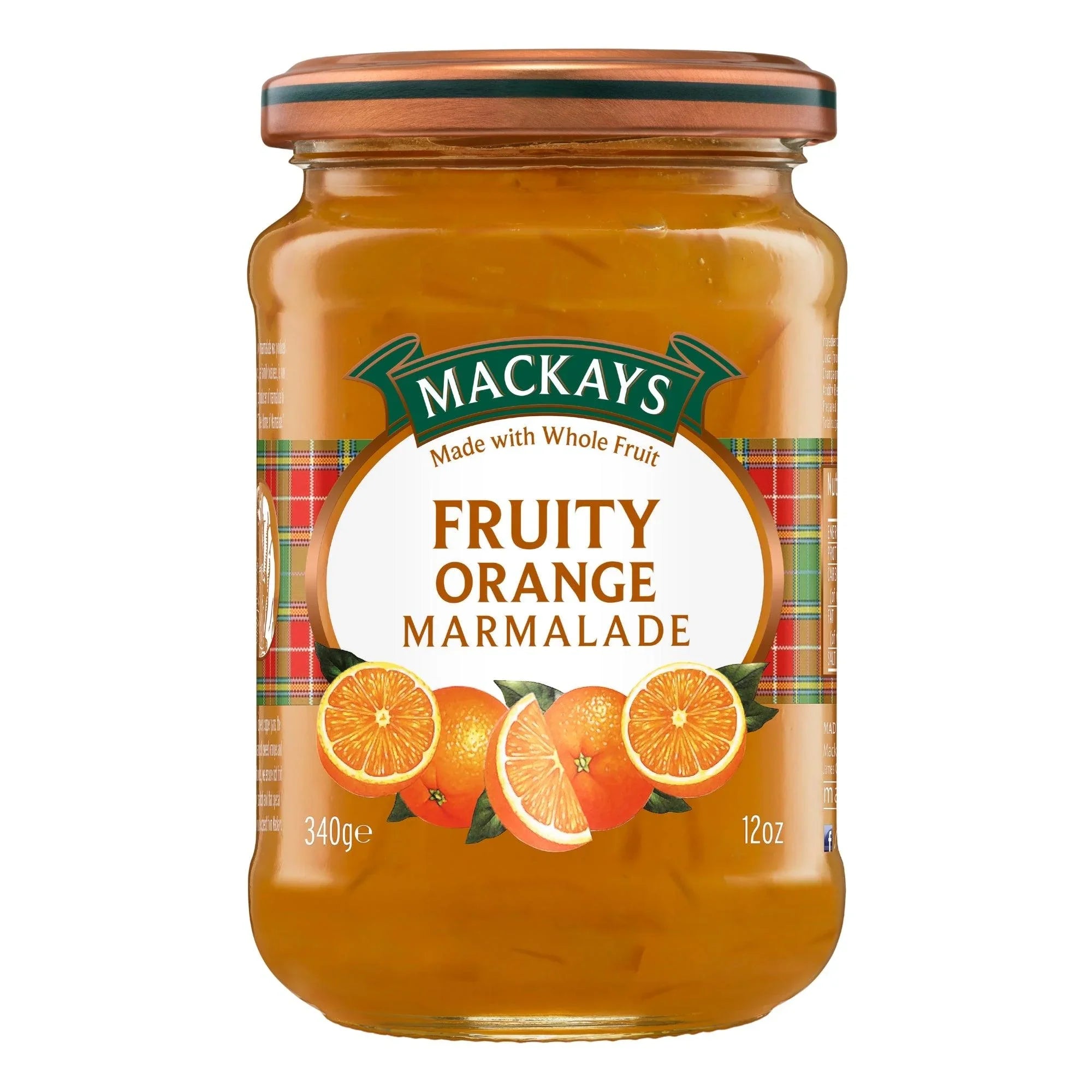 Mackays Fruity Orange Marmalade Jam 340g