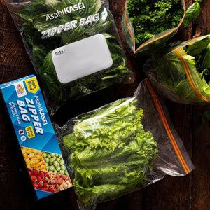 Buy Food Wraps "Zipper Bag" by Asahi Kasei, Large Zipper Bag | 15 Bags