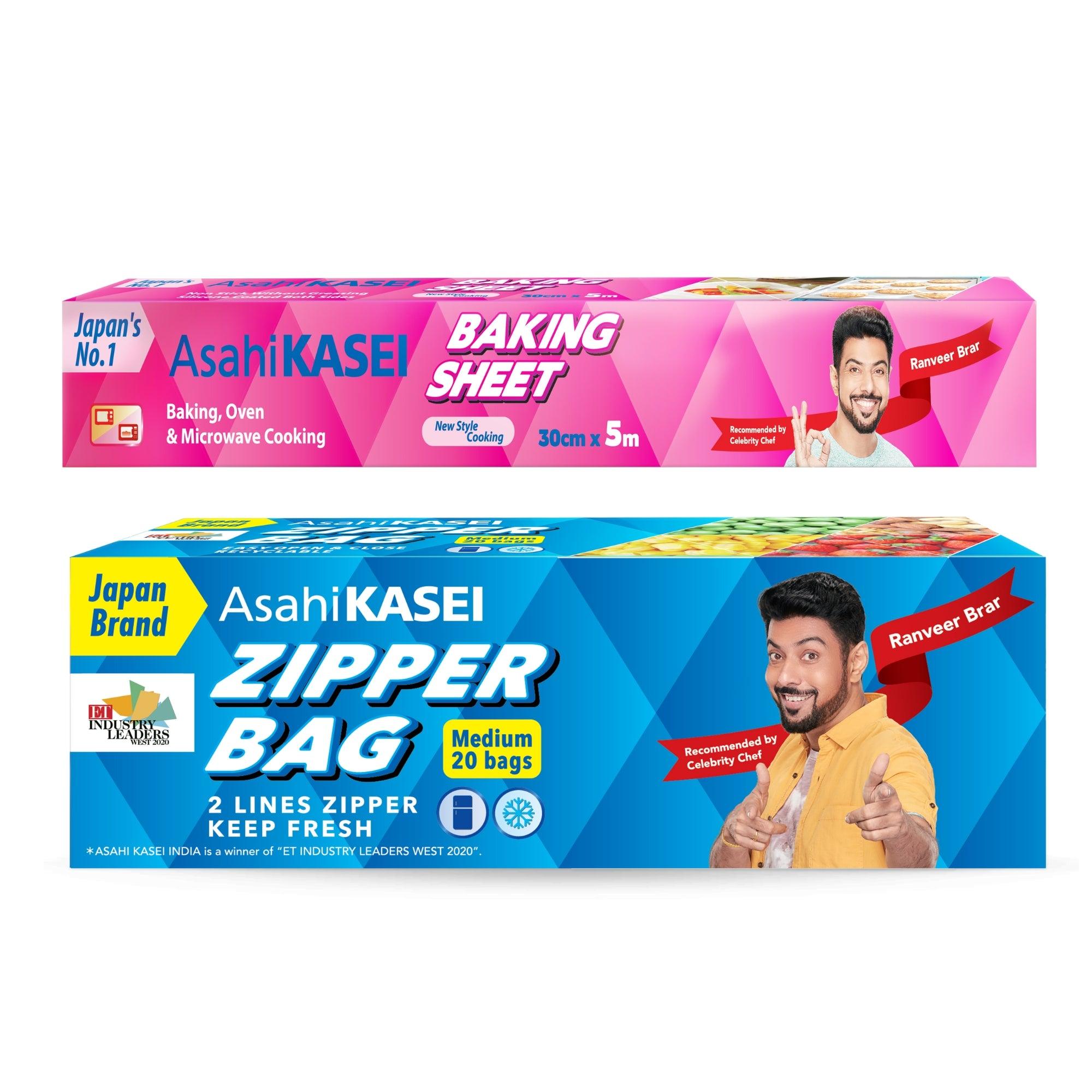 Buy Food Wraps "Baking Sheet And Zipper Bag Medium Combo" by Sunbeam combo, Default Title