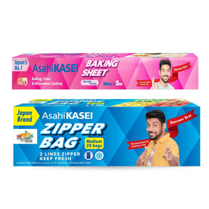 Buy Food Wraps "Baking Sheet And Zipper Bag Medium Combo" by Sunbeam combo, Default Title