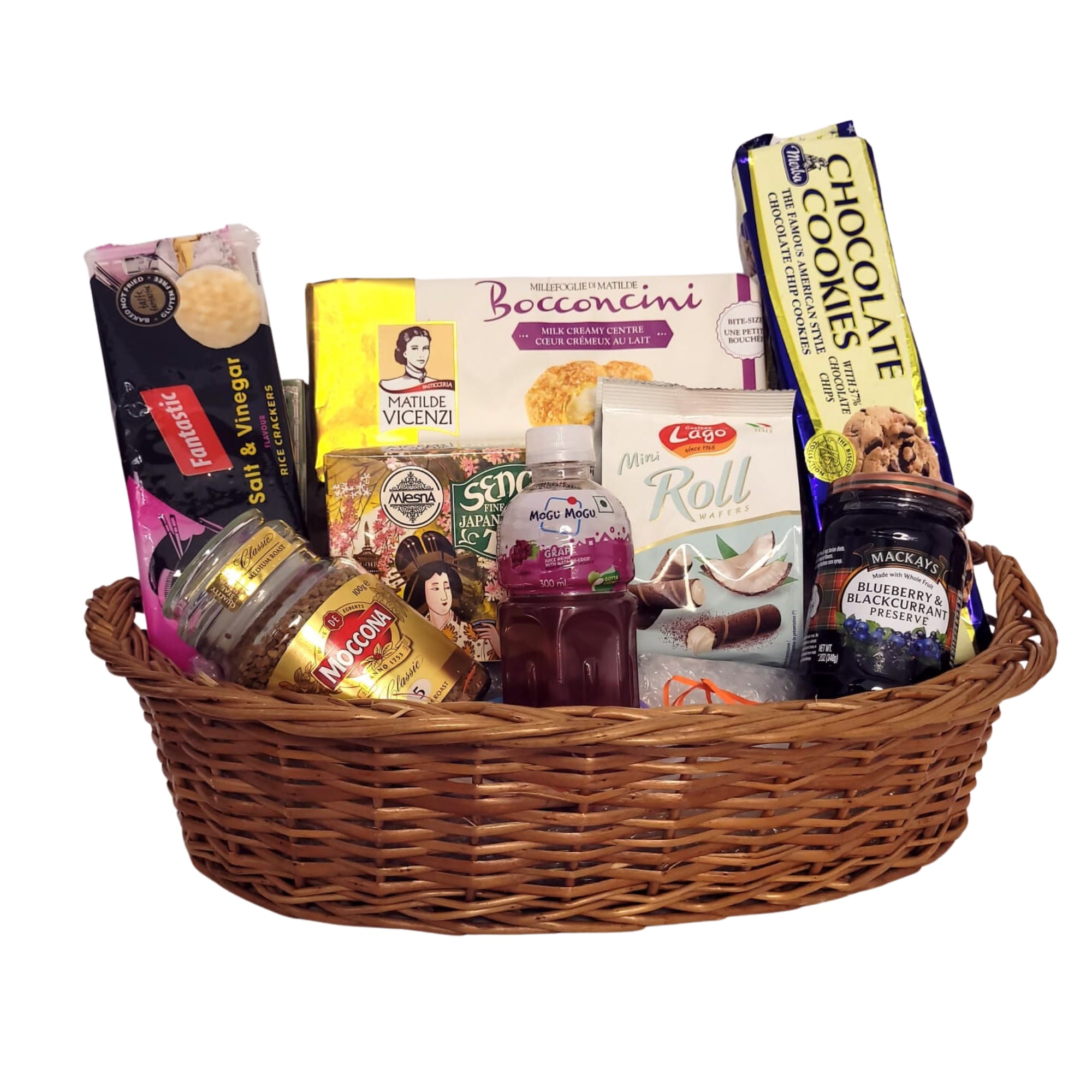 Decadent Delights Gift Basket | Wine Gift Baskets to the USA