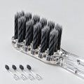 Soladey Replacement Toothbrush Heads | 4-Row Ultra Fine Spiral Bristles | Pack of 4