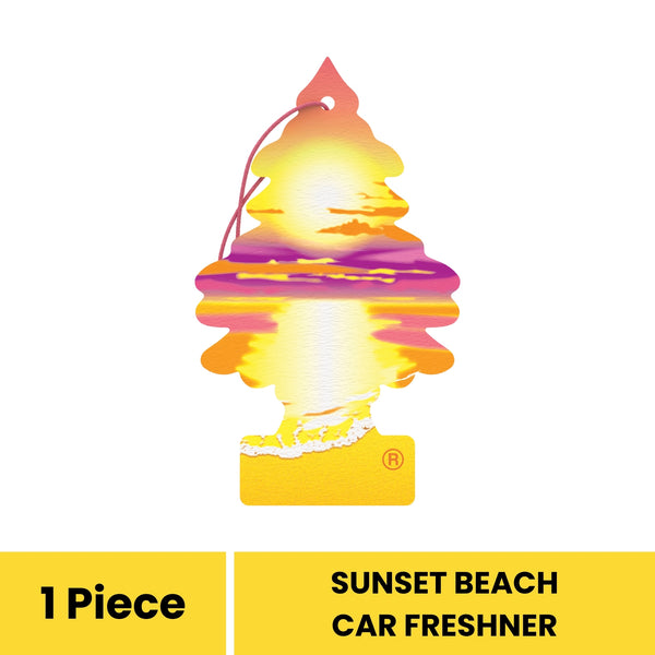 Car Air Freshener Sunset Beach Hanging