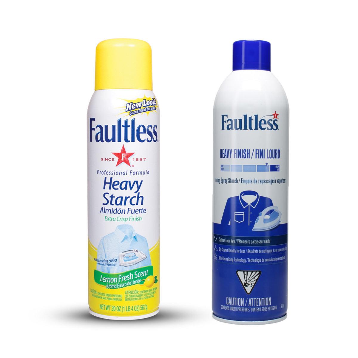 Buy Wrinkle Releasers & Anti-Static Sprays "Heavy Finish And Lemon Scent Ironing Spray Starch" by Sunbeam combo, Default Title