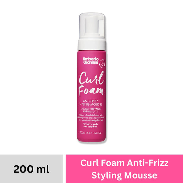 Curl Foam Anti-Frizz Styling Mousse – 200 ml