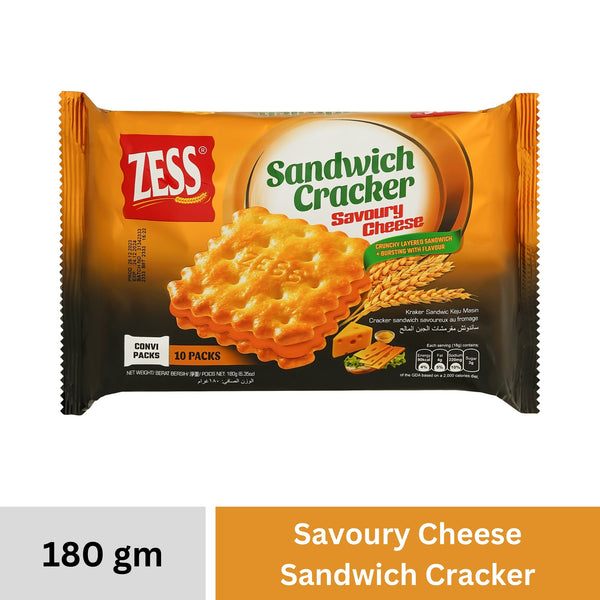 Savoury Cheese Sandwich Crackers