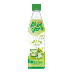 Aloe Vera Drink 365ml | Grape Flavour with 10% Aloe Vera Cubes | Ready to Drink
