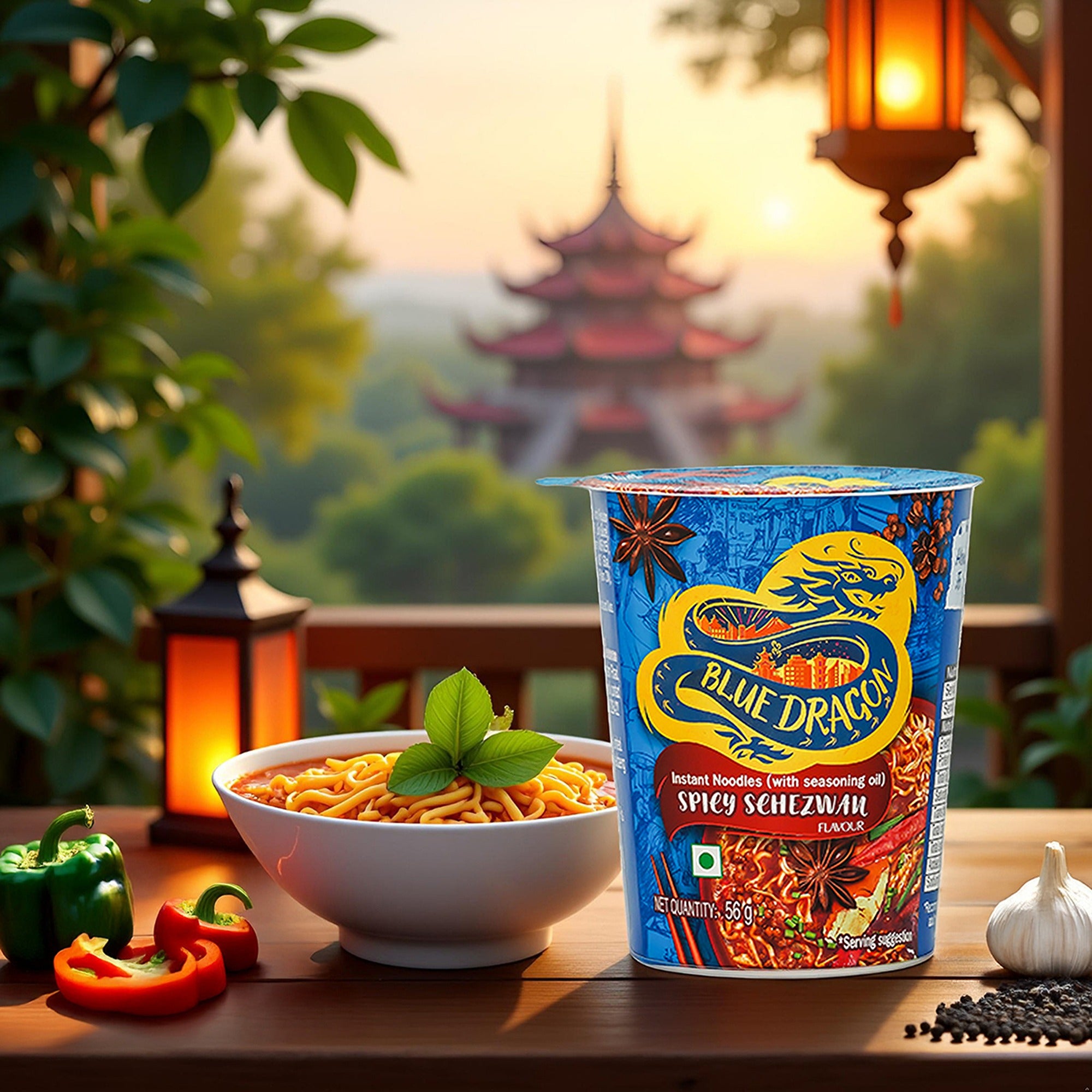 Spicy Schezwan Instant Cup Noodle | 56g