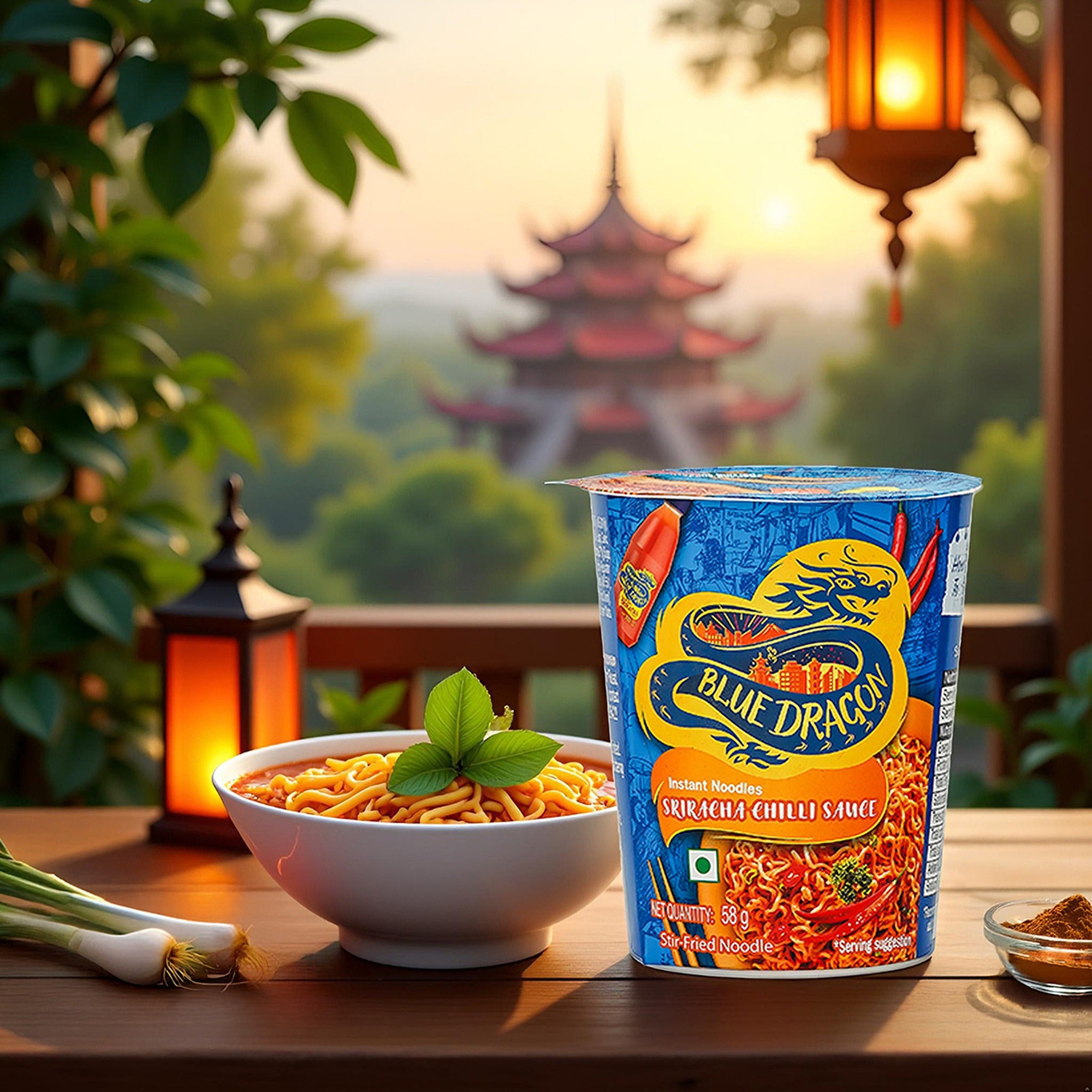 Sriracha Chilli Instant Cup Noodle | 58g