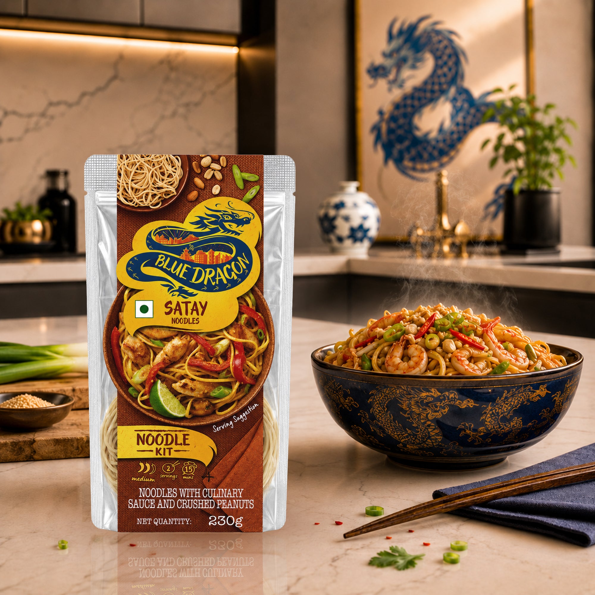 Blue Dragon Satay Noodle Kit | 230g
