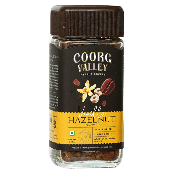 Vanilla Hazelnut Instant Coffee - 100gm