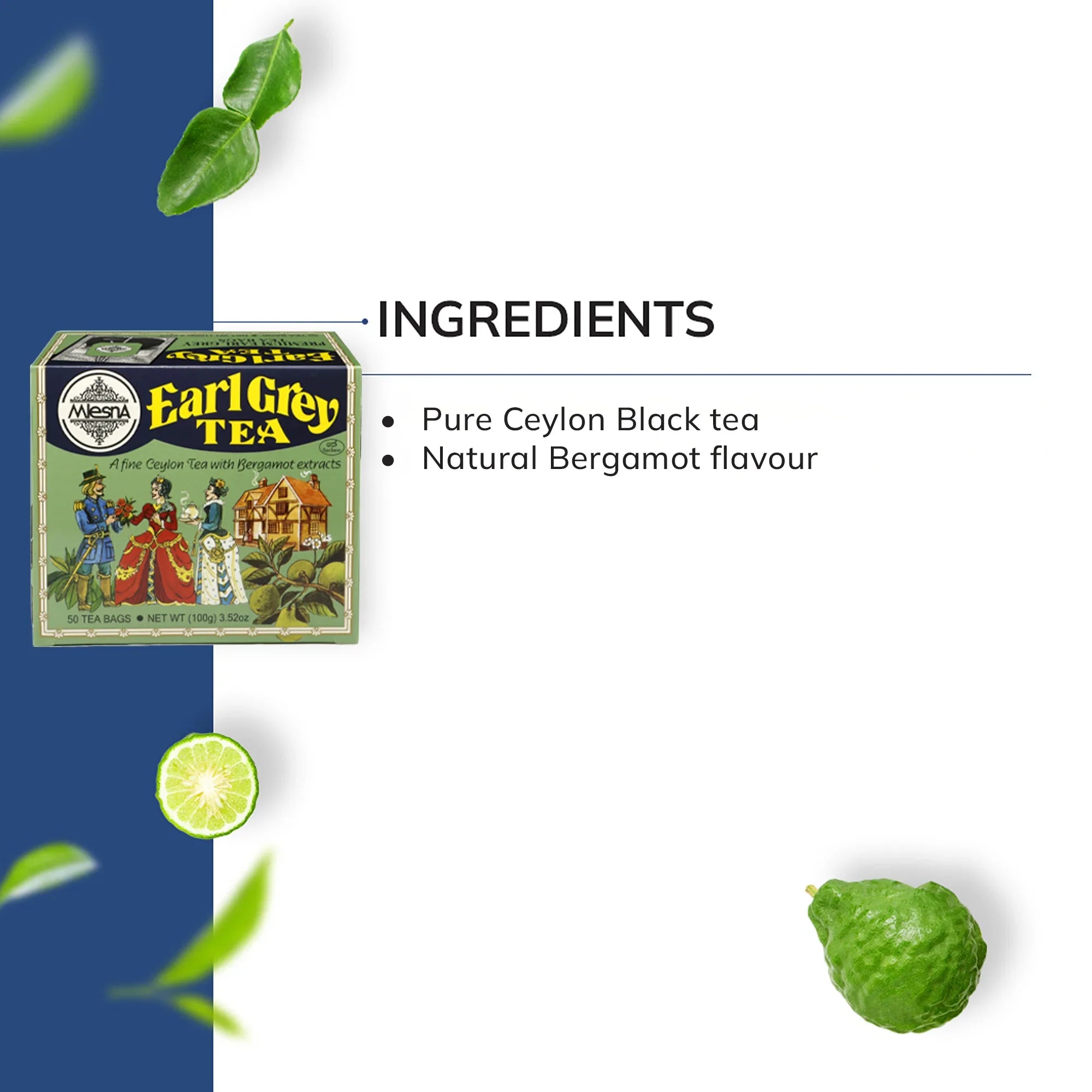 Buy Earl Grey Tea Online | Mlesna Tea & Infusions
