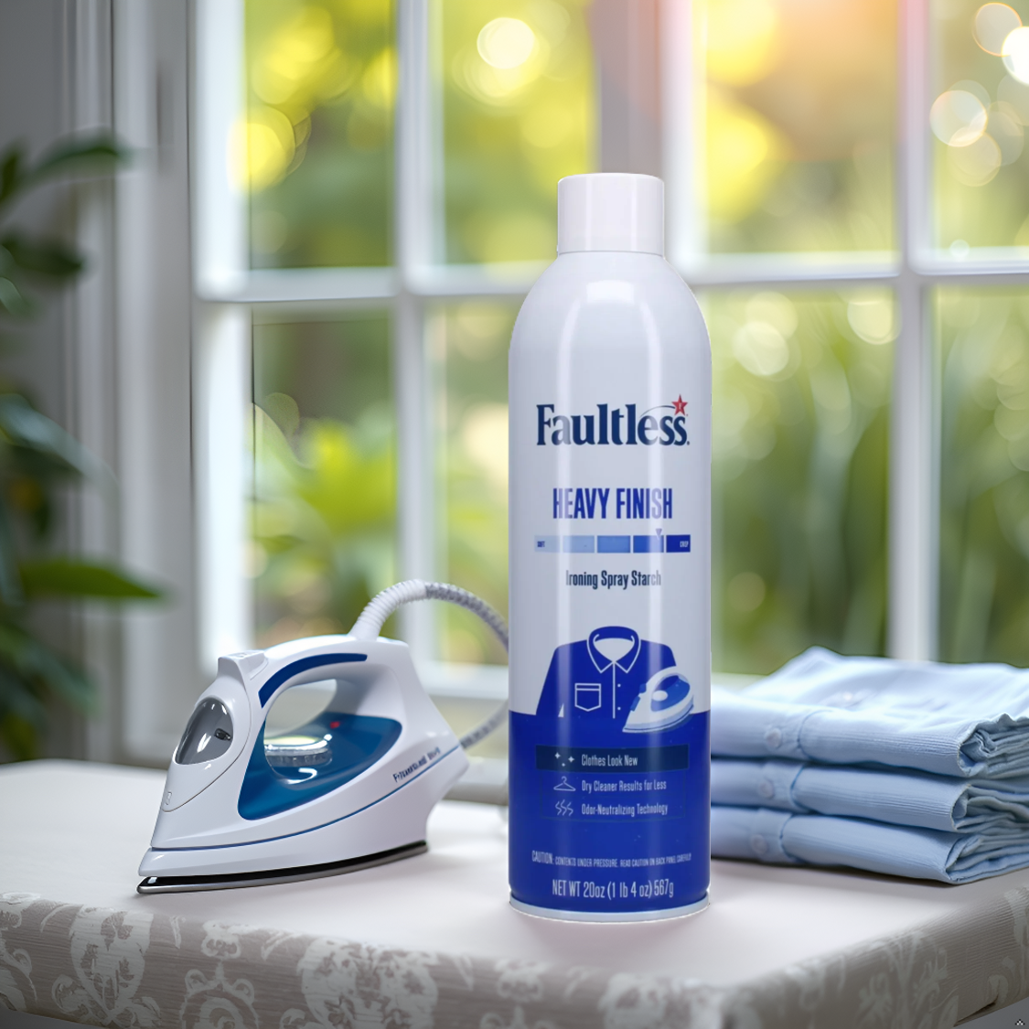 Faultless Heavy Finish Ironing Spray Starch