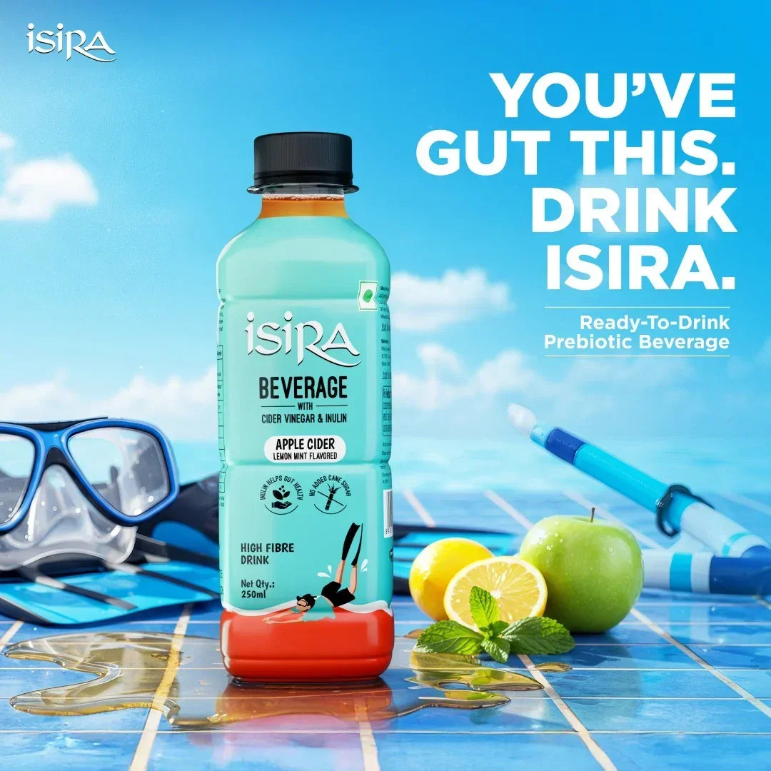 Isiraa Isira Prebiotic Drinks | Ready-to-Drink Cider Vinegar Beverages