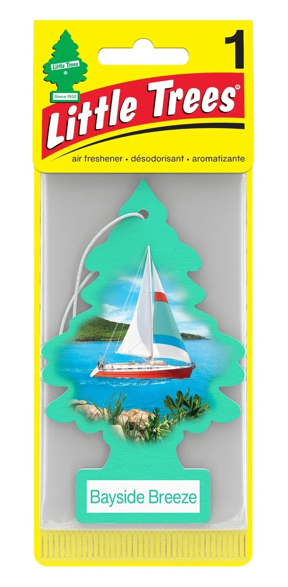 Car Air Freshener Bayside Breeze Hanging