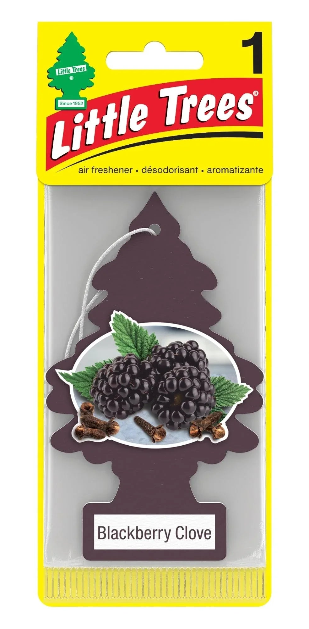 Car Air Freshener Blackberry Clove Hanging