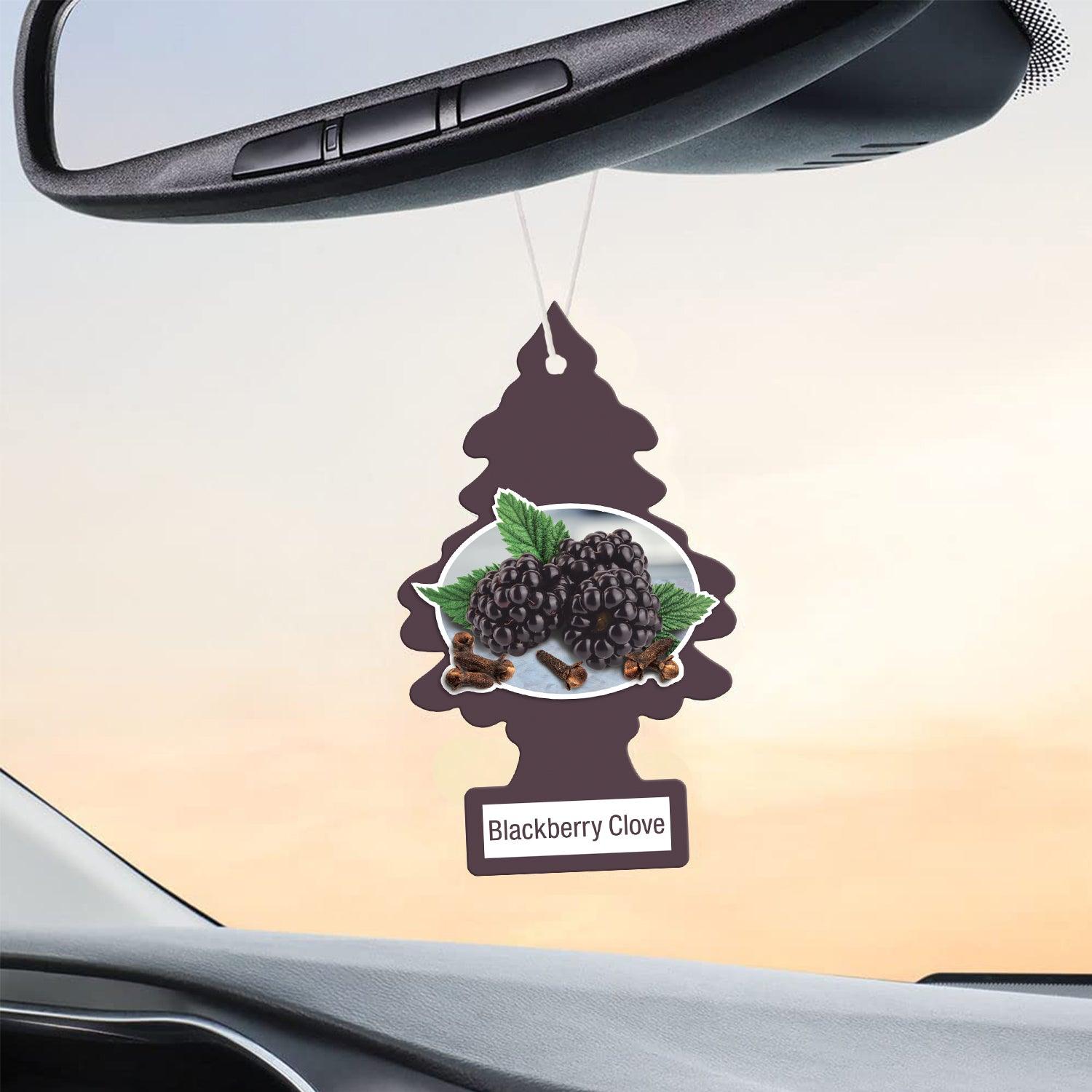 Little Trees Blackberry Clove Hanging Car Air Freshener