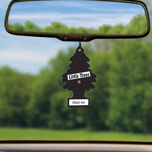 Buy Vehicle Air Fresheners "Car Air Freshener Black Ice Hanging" by Little Trees, Black ice