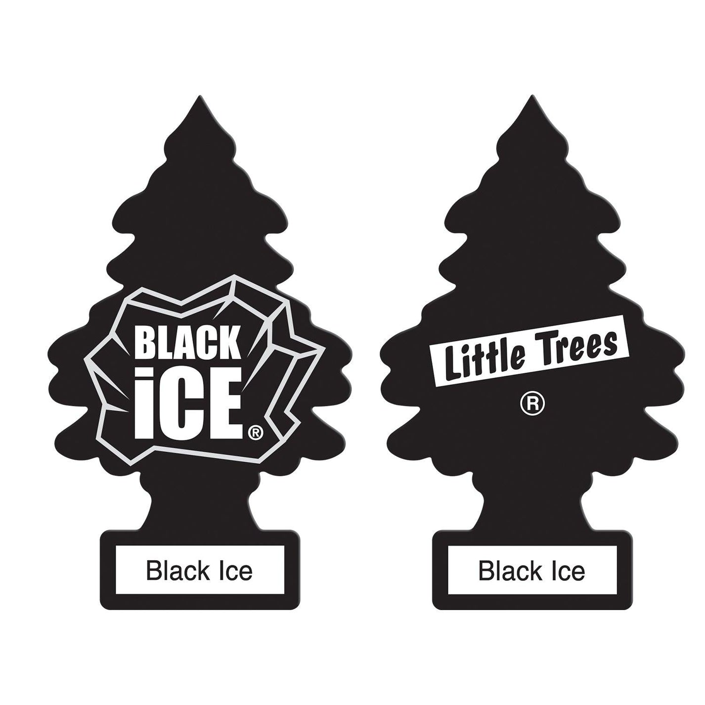 Little Trees Black Ice Hanging Air Freshener