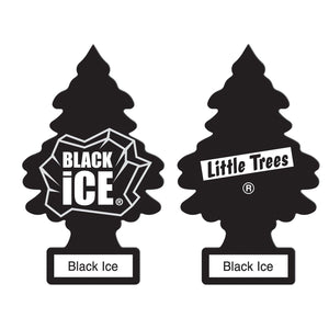 Buy Vehicle Air Fresheners "Car Air Freshener Black Ice Hanging" by Little Trees, Black ice