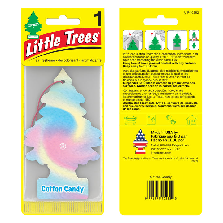 Buy Vehicle Air Fresheners "Car Air Freshener Cotton Candy Hanging" by Little Trees, Default Title