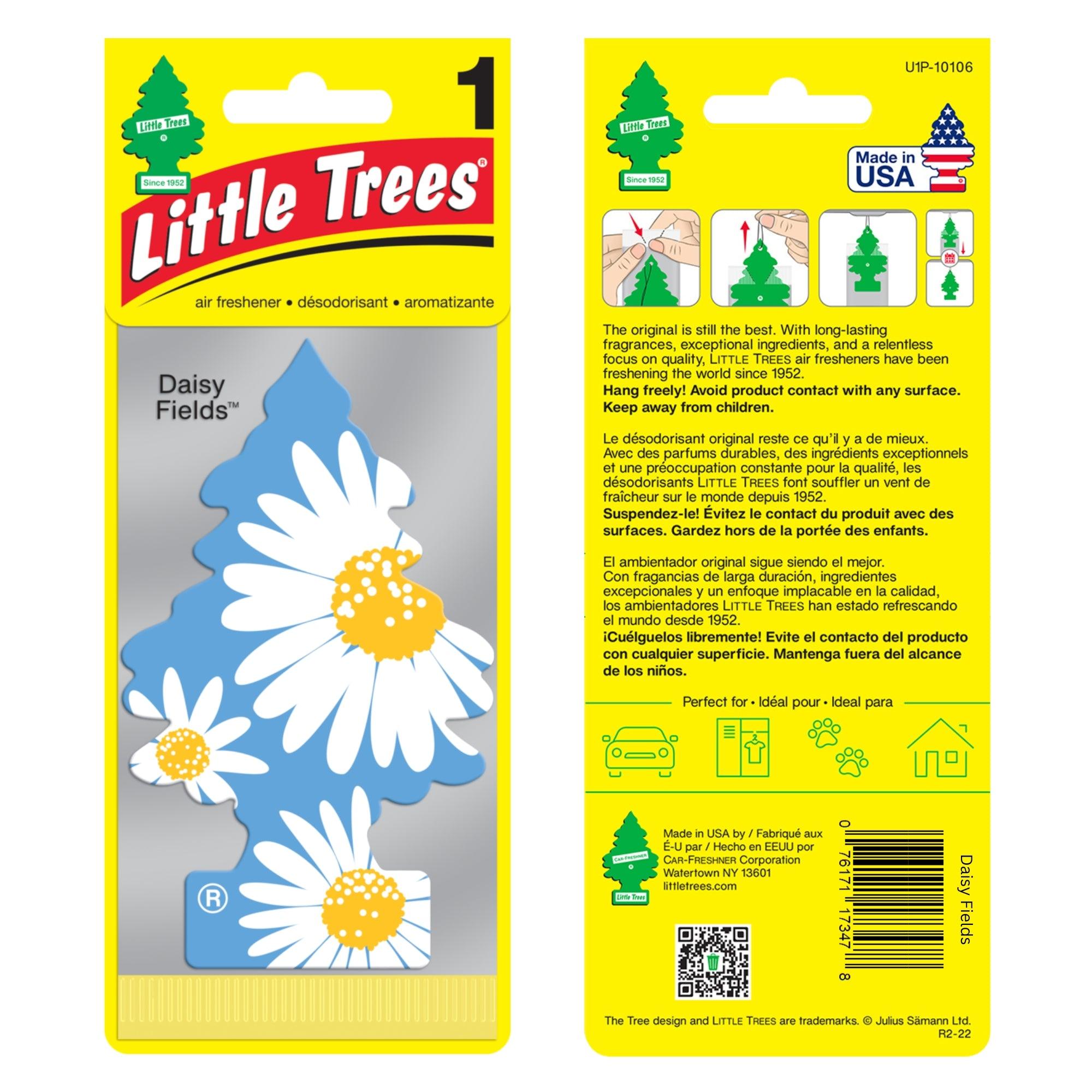 Buy Vehicle Air Fresheners "Car Air Freshener Daisy Fields Hanging" by Little Trees, Pack of 1