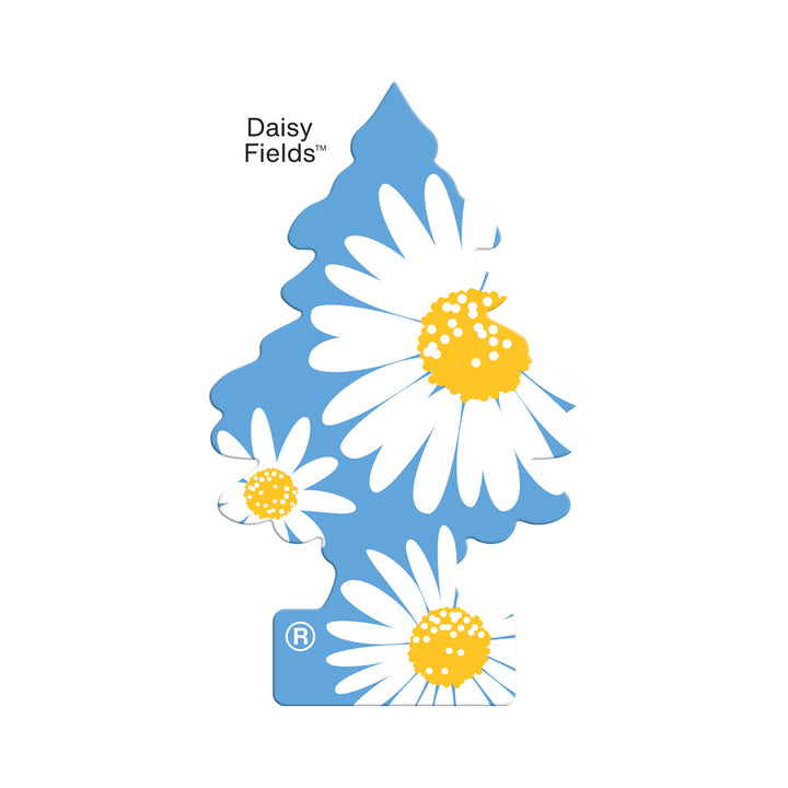 Buy Vehicle Air Fresheners "Car Air Freshener Daisy Fields Hanging" by Little Trees, Pack of 4