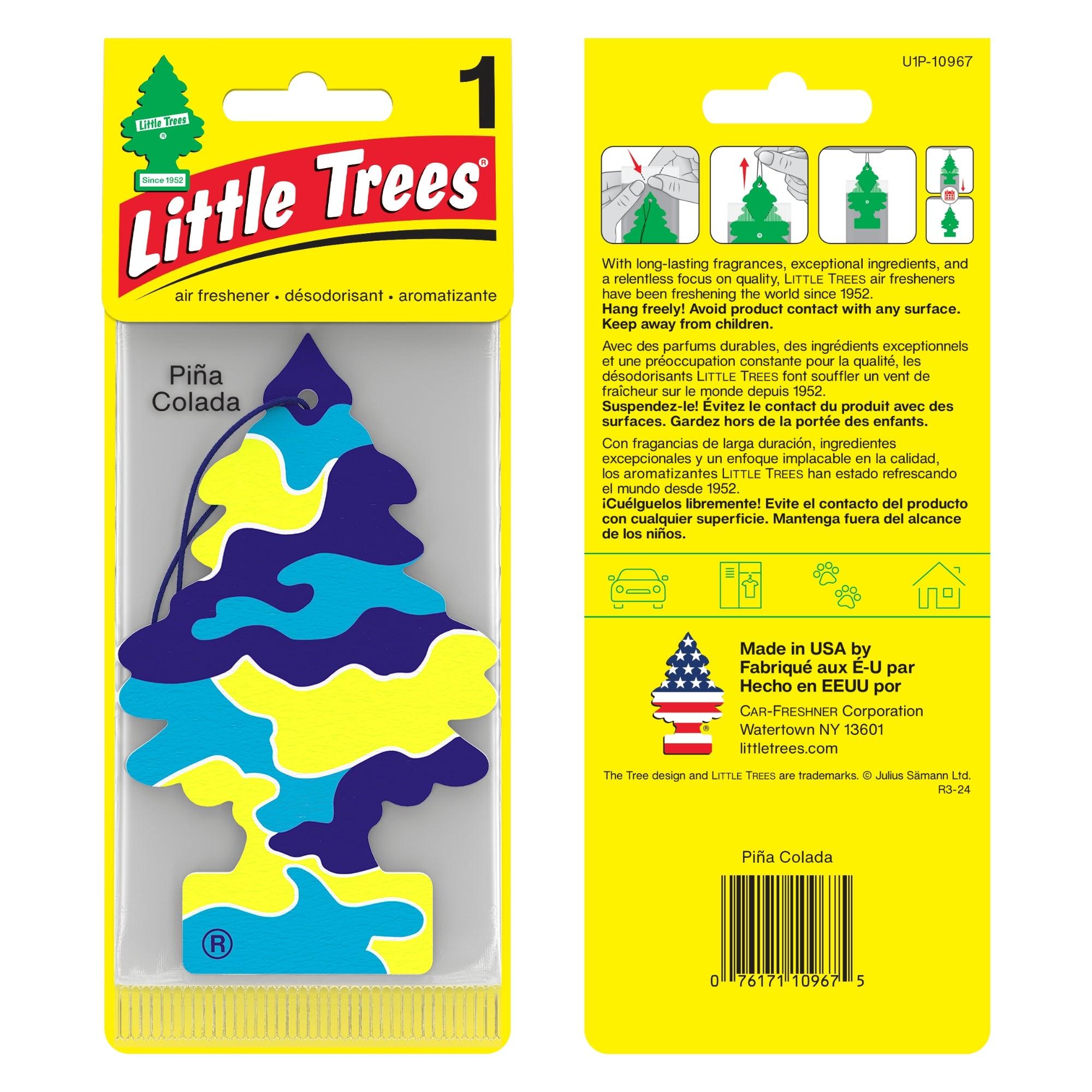 Buy Vehicle Air Fresheners "Car Air Freshener Pina Colada Hanging" by Little Trees, Pack of 1