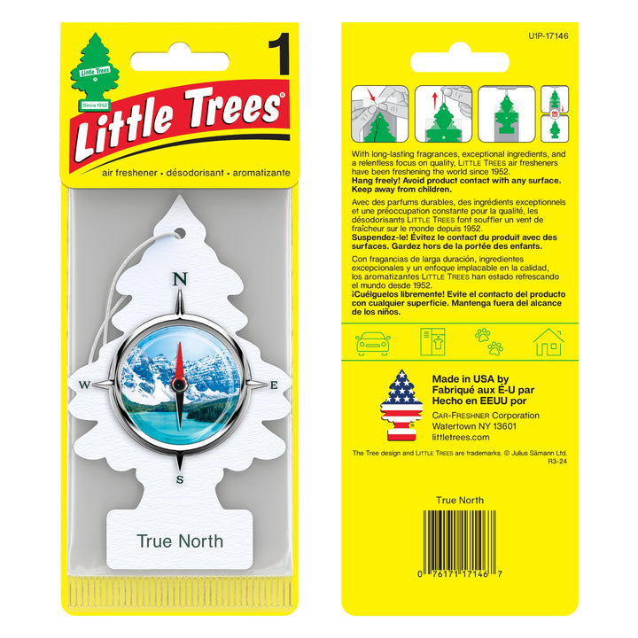 Buy Vehicle Air Fresheners "Car Air Freshener True North Hanging" by Little Trees, Default Title