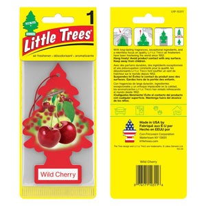 Buy Vehicle Air Fresheners "Car Air Freshener Wild Cherry Hanging" by Little Trees, Default Title