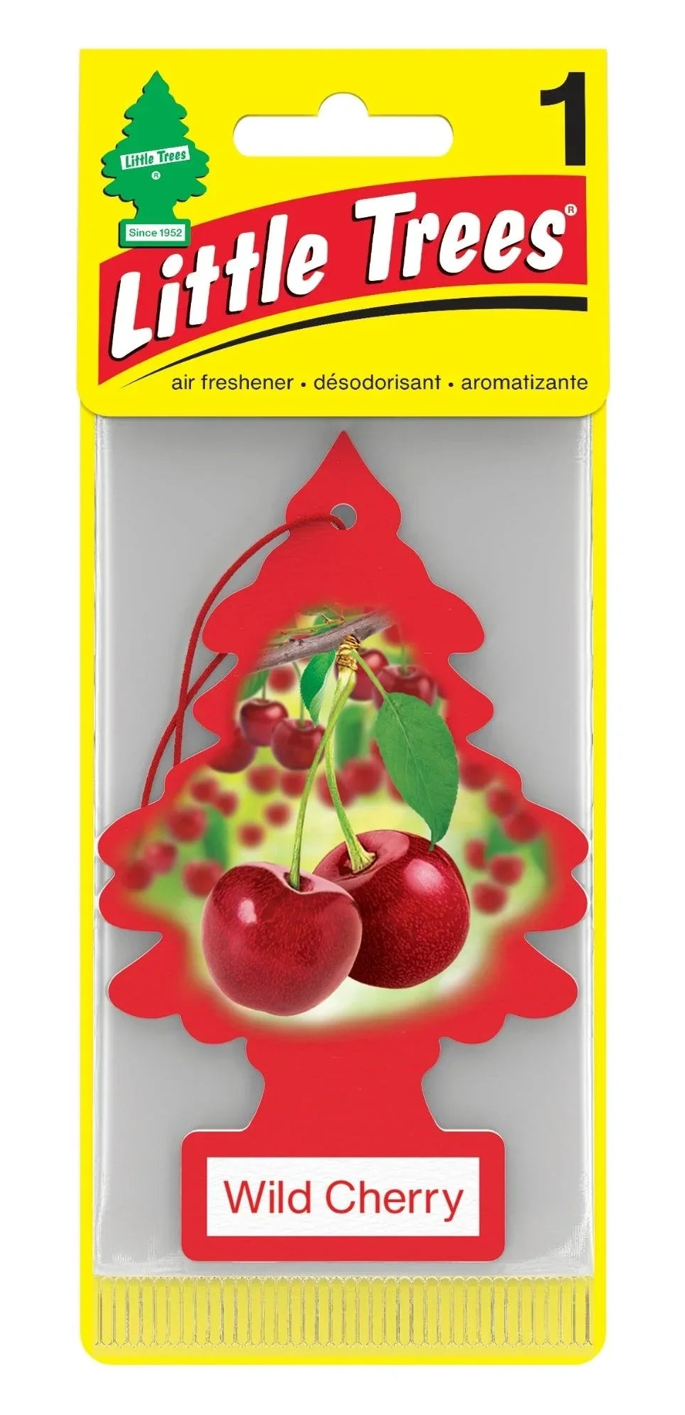 Car Air Freshener Wild Cherry Hanging