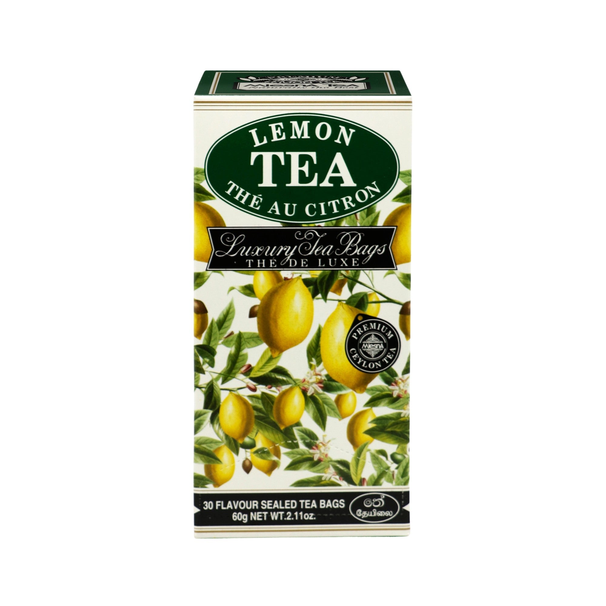 Mlesna Lemon Flavoured Ceylon Tea 60g