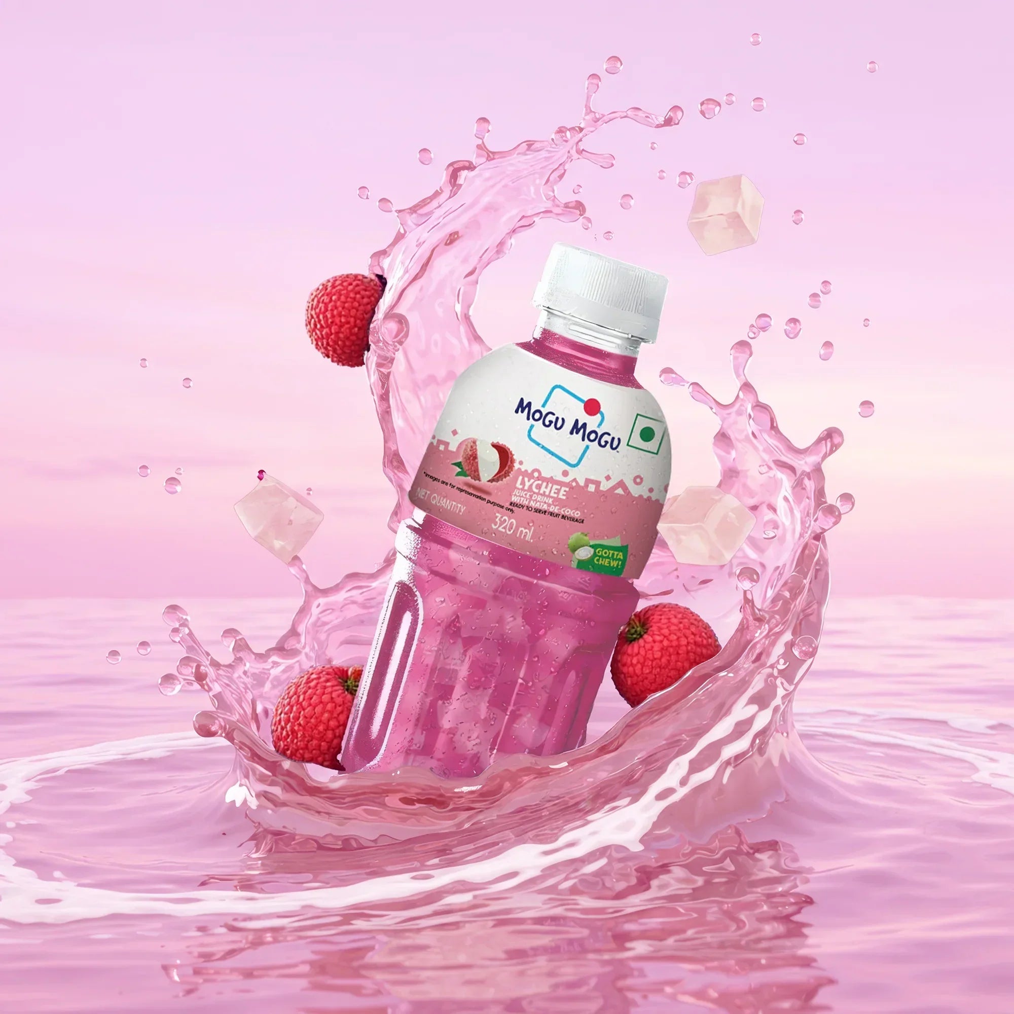 Free Mogu Mogu Cooler Bag with 320ml Pack of 6 | Limited Edition