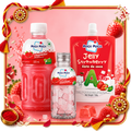 Mogu Mogu Strawberry Rakhi Gift Bundle | Juice, Candy & Jelly