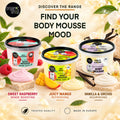 Organic Shop Moisturizing Body Mousse Vanilla, 250 ml