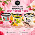 Organic Shop Sense Boosting Body Mousse Sweet Raspberry, 250 ml
