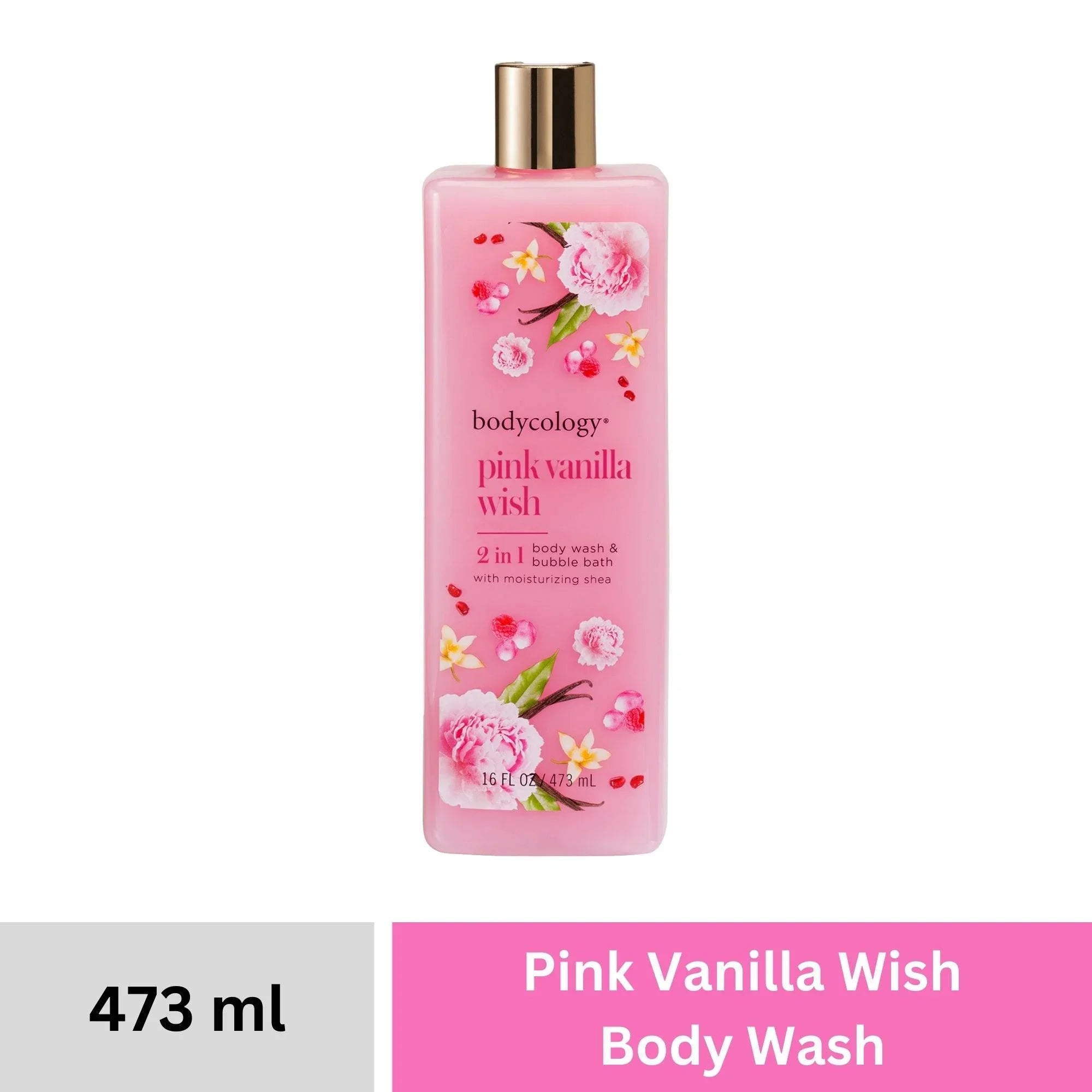 Pink Vanilla 2In1 Body Wash And Bubble Bath