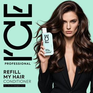 ICE Professional Refill My Hair Conditioner for dry and damaged hair.