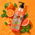 SKIN SUPER GOOD by Organic Shop Natural Shower Gel 500ml | Energy Bomb Fresh Basil & Frozen Mandarin
