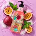 SKIN SUPER GOOD by Organic Shop Natural Shower Gel 500ml | Refresh Organic Passion Fruit & Peppermint