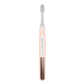 Soladey S electric toothbrush with rose gold handle and silver bristles