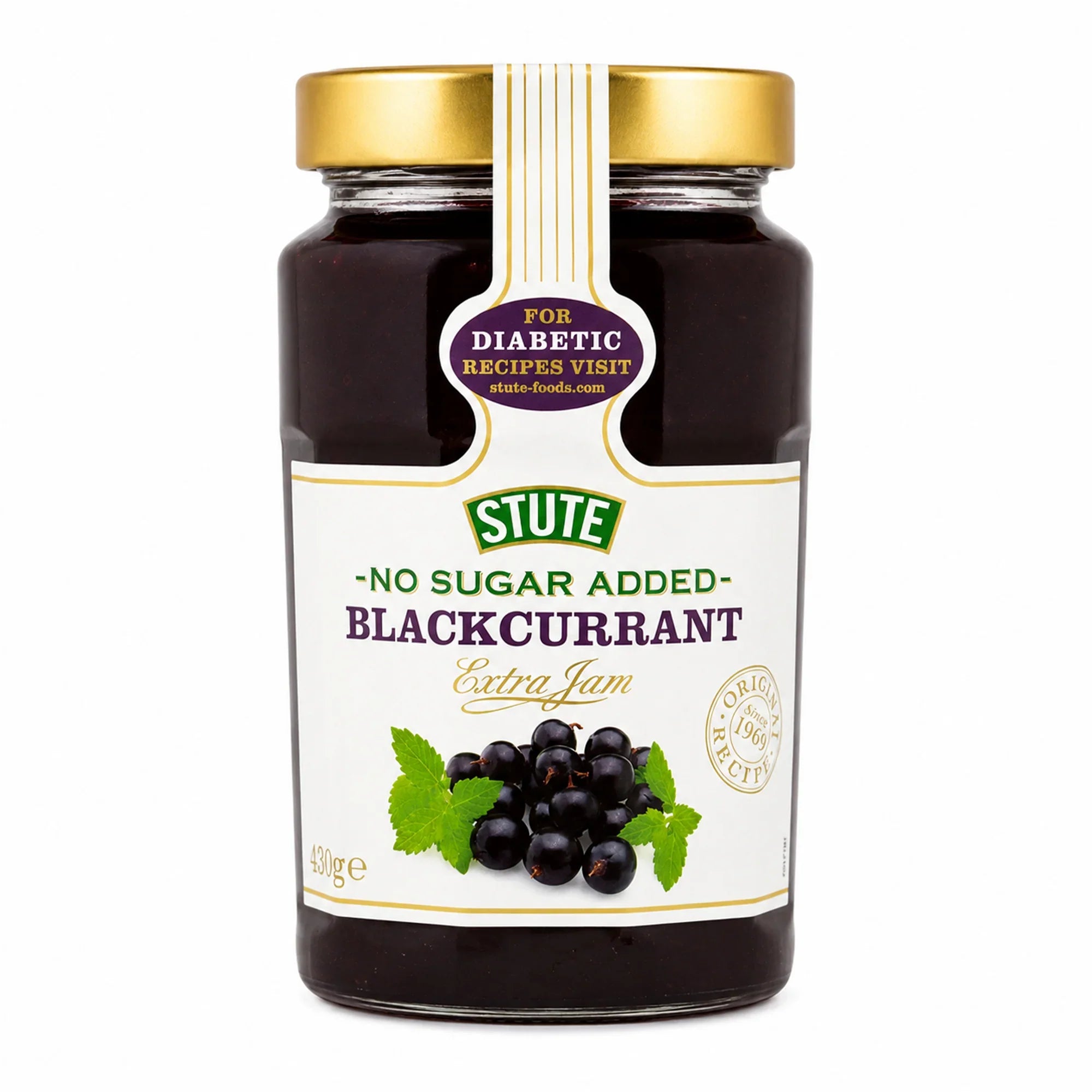 Stute Blackcurrant Jam 430g