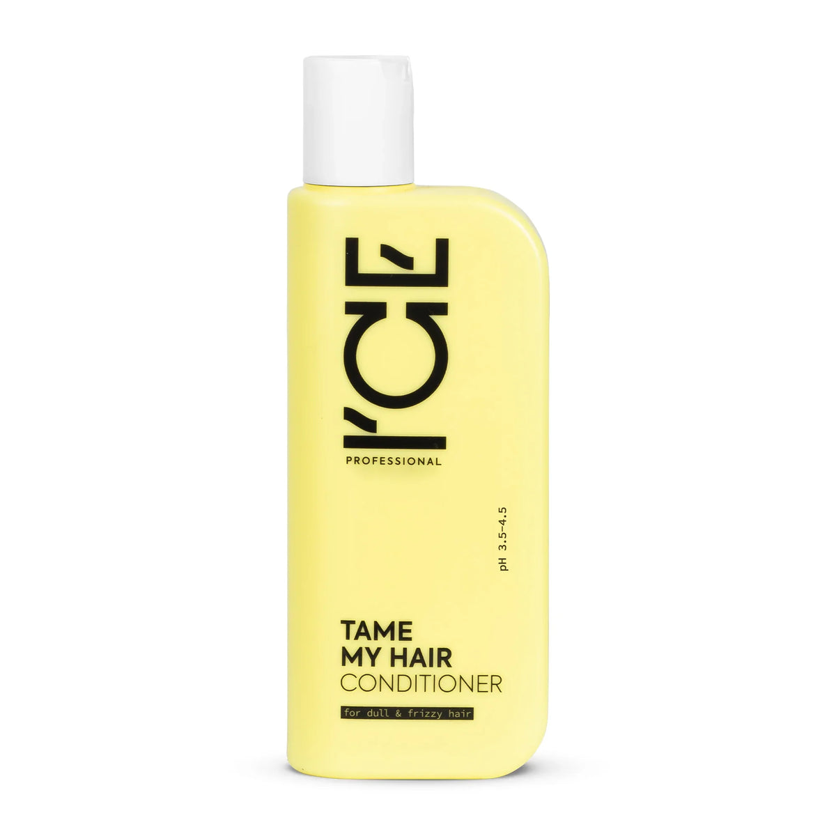 ICE Professional Tame My Hair Conditioner in a yellow bottle