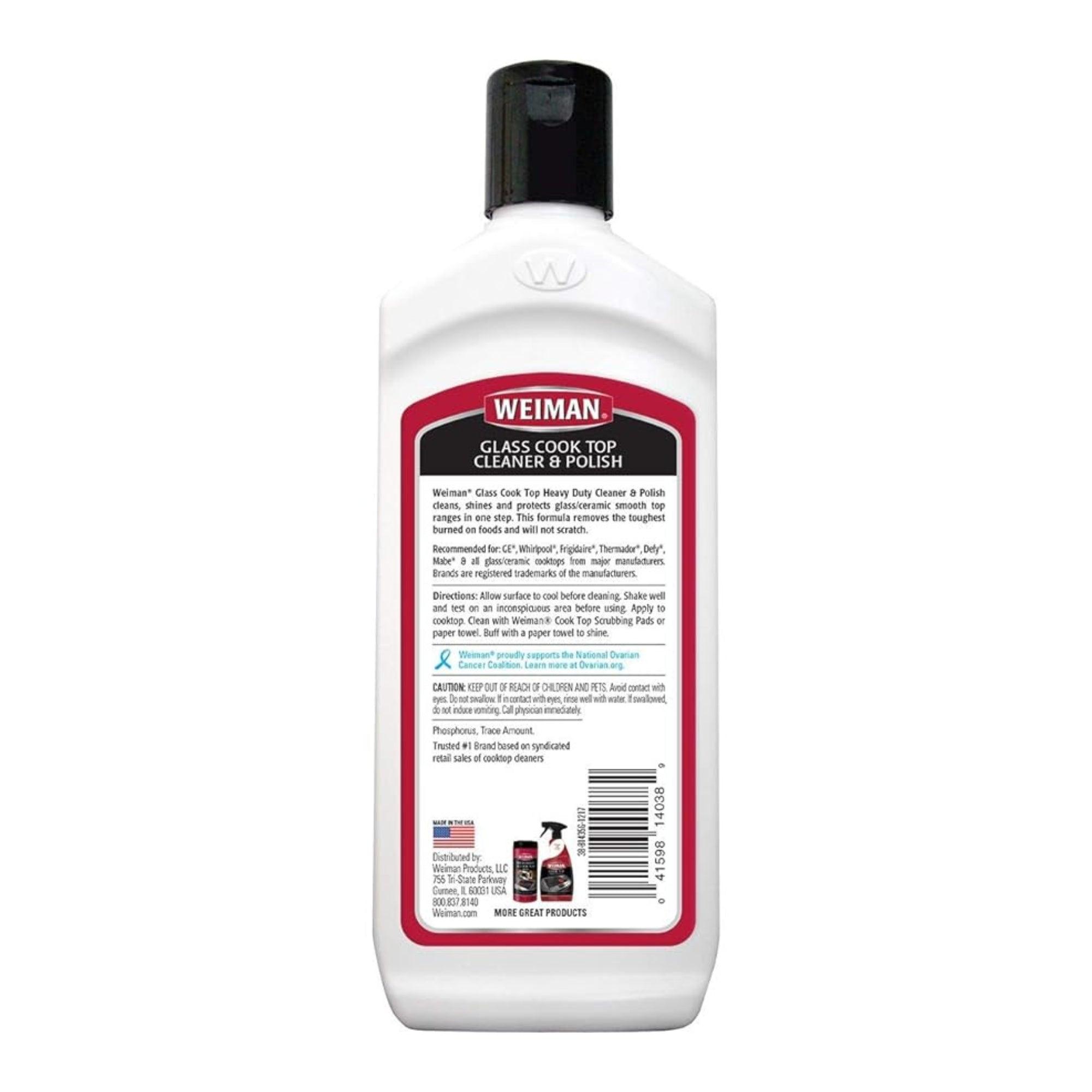 Glass Cook Top Heavy Duty Cleaner And Polish