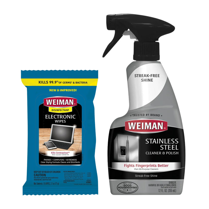 Buy Broom & Mop Handles "Electronic Disinfecting Wipes And Stainless Steel Cleaner" by Sunbeam combo, Default Title