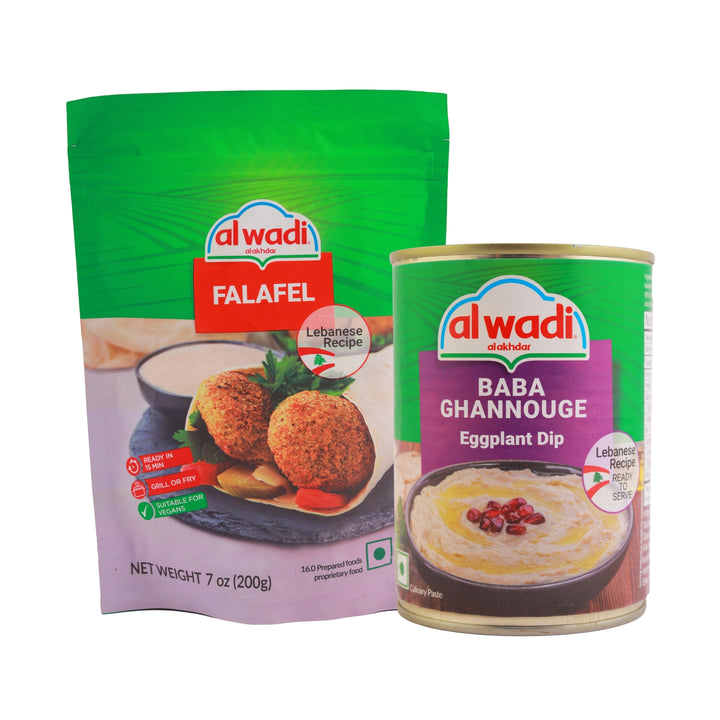 Buy Canned & Jarred Vegetables "Baba Ghannouge (Eggplant Dip) And Falafel (Lebanese Recipe)" by Sunbeam combo, Default Title