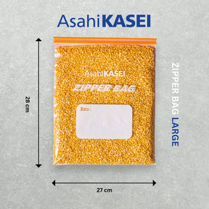 Buy Food Wraps "Zipper Bag Large - 15 Bags" by Asahi Kasei, Pack of 2